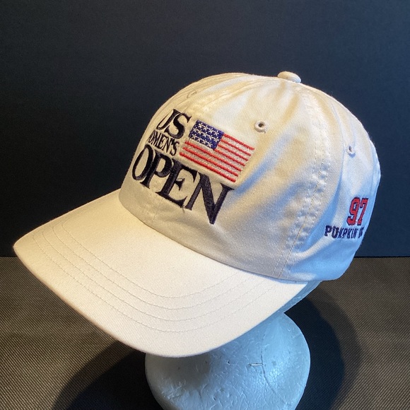 Vintage 1997 US Women’s Open Golf Pumpkin Ridge Oregon adjustable strapback hat - Picture 1 of 12